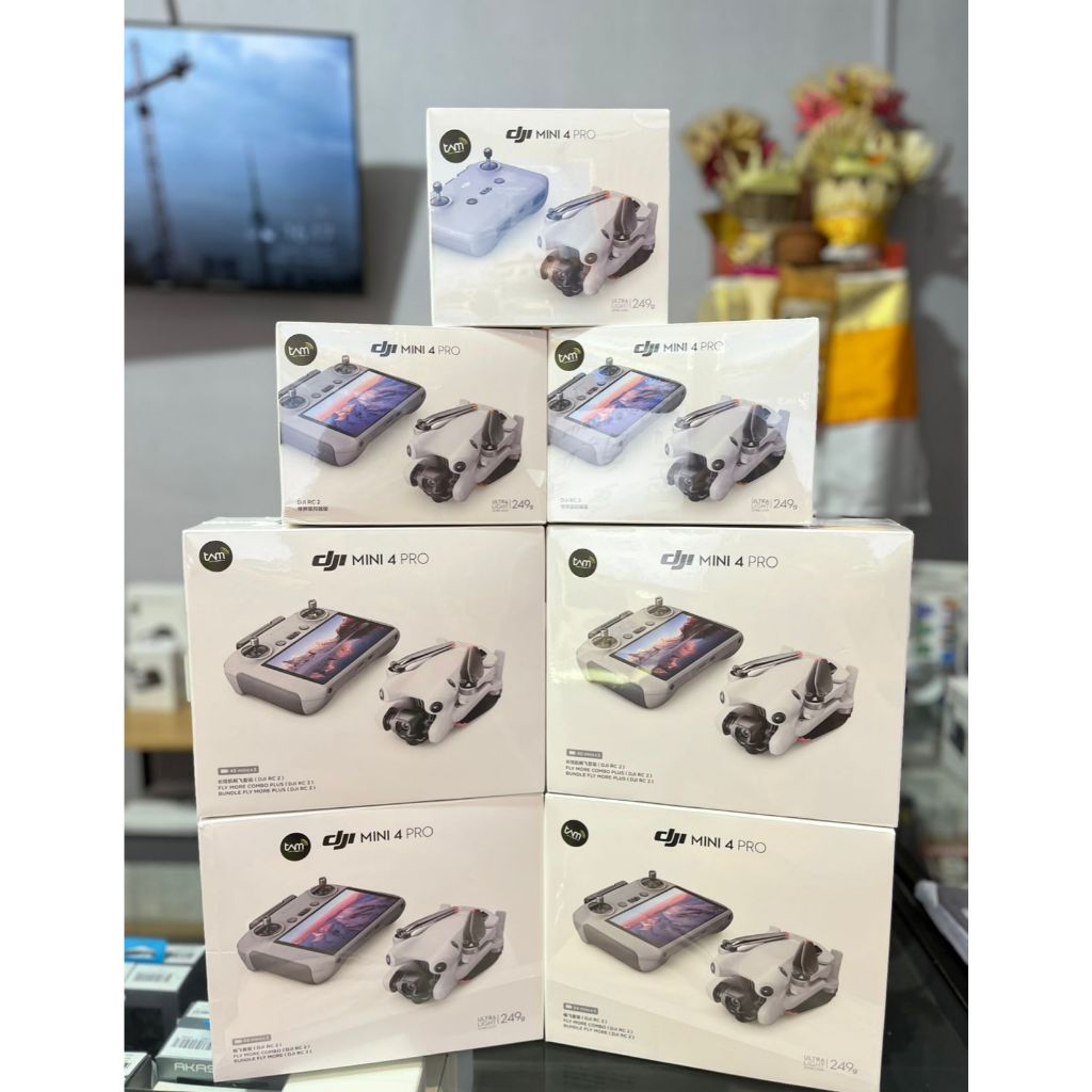 Jual DJI Mini 4 Pro Drone basic dan Combo RCN2 RC 2 Fly more Combo kit ...