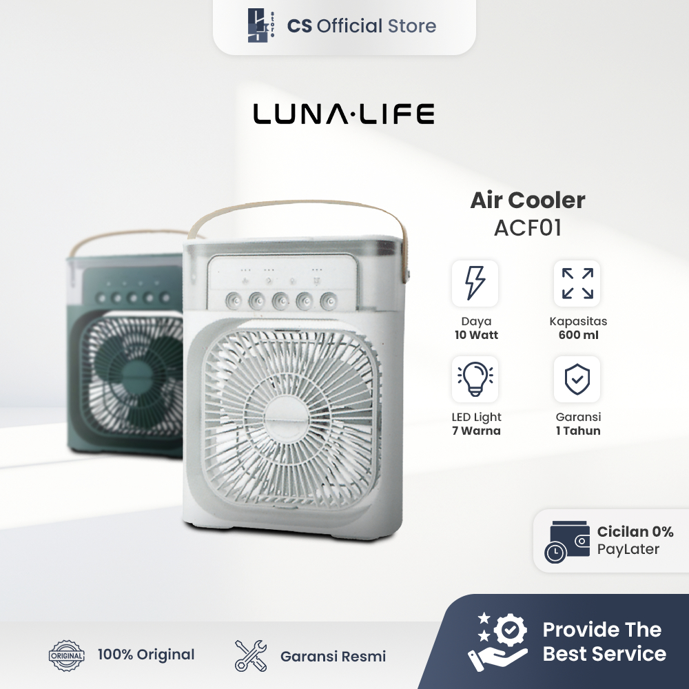 Jual LUNALIFE Air Cooler ACF01 | Air Cooler Kapasitas 10W Lunalife ...