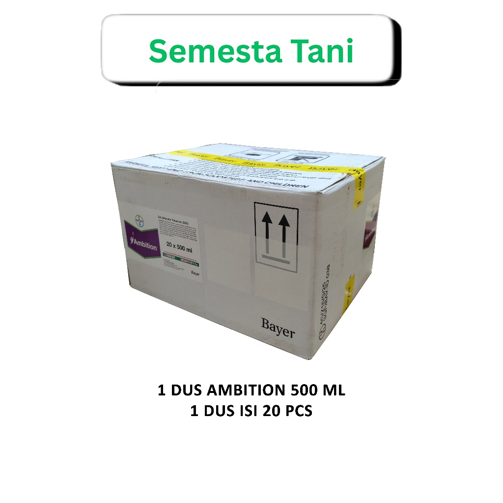 Jual 1 DUS - AMBITION 500 ML - 1 DUS ISI 20 PCS | Shopee Indonesia