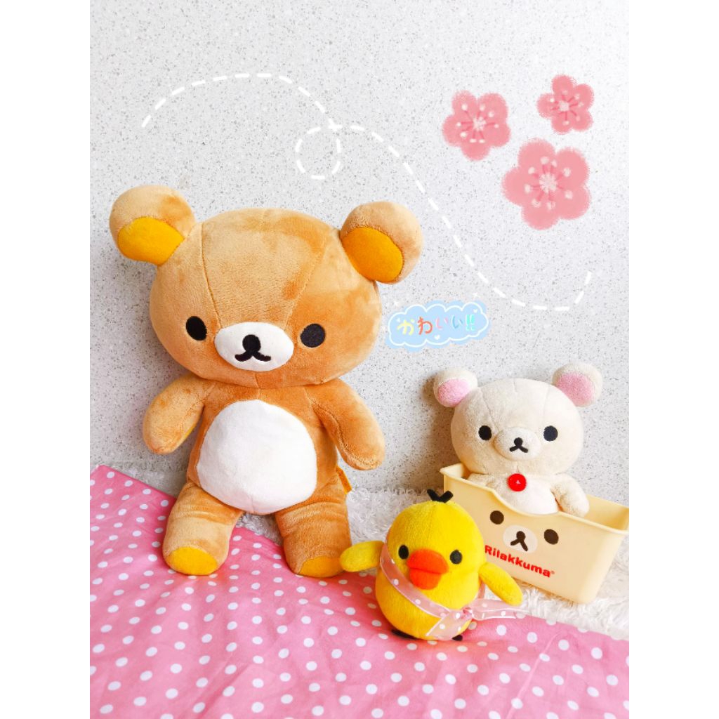Jual boneka Rilakkuma Korilakkuma Kiiroitori bebek | Shopee Indonesia