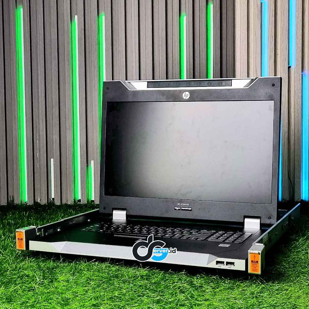 Jual HP LCD8500 1U Rackmount Console Kit KVM AF630A 18.5 inch Wide ...
