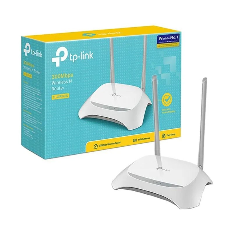 Jual PAKET Bundling TP-Link Router WR840N 300 Mbps Wireless N Router ...