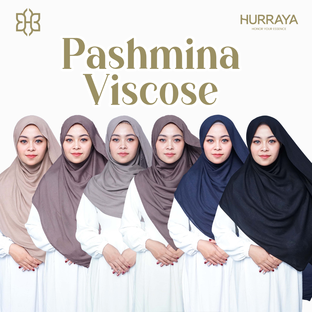 Jual Pashmina Viscose Pasmina Hijab Jilbab Bahan Premium 180 x 70 cm