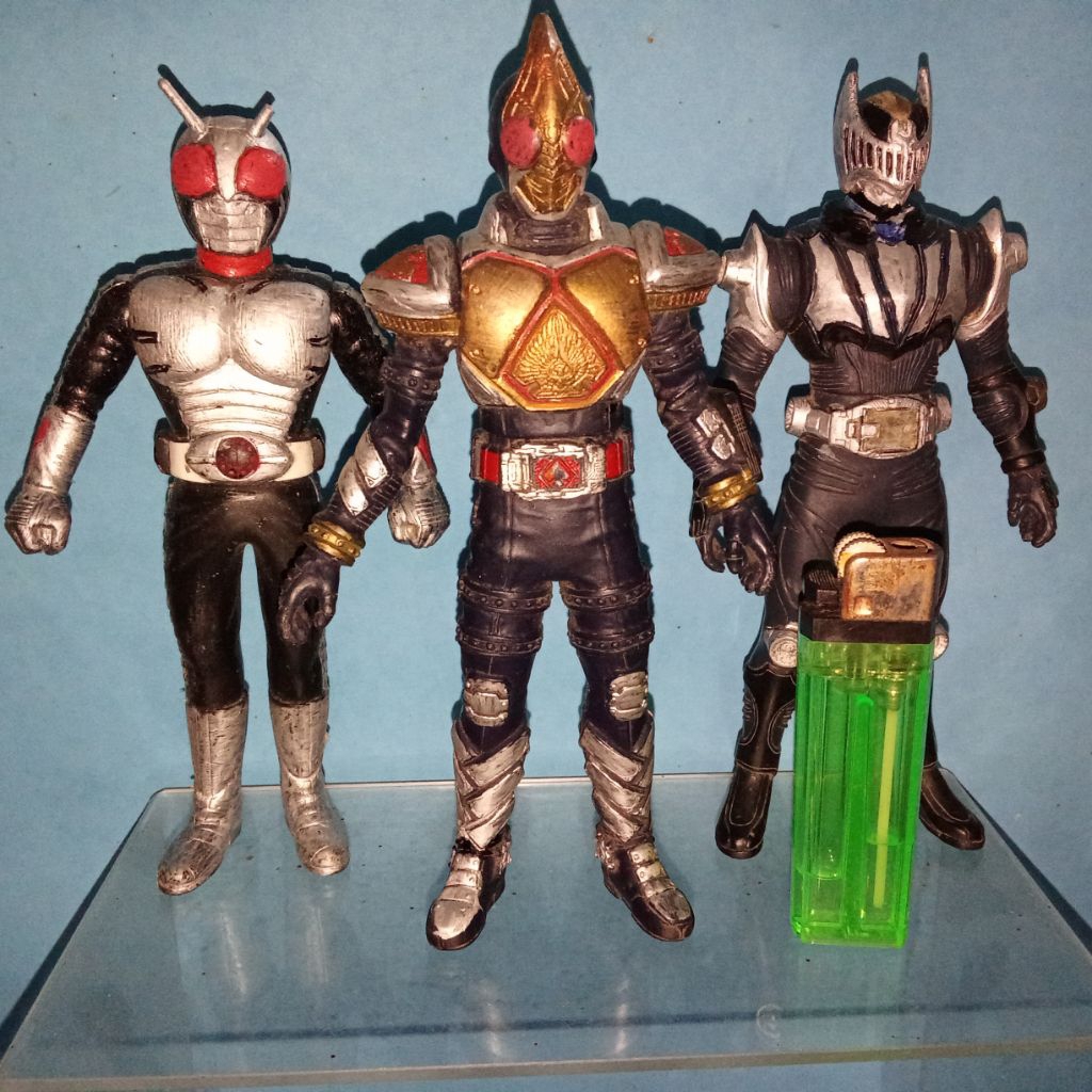 Jual Figure RHS 17cm Kamen Rider Knight - KR Blade - KR Super One ...