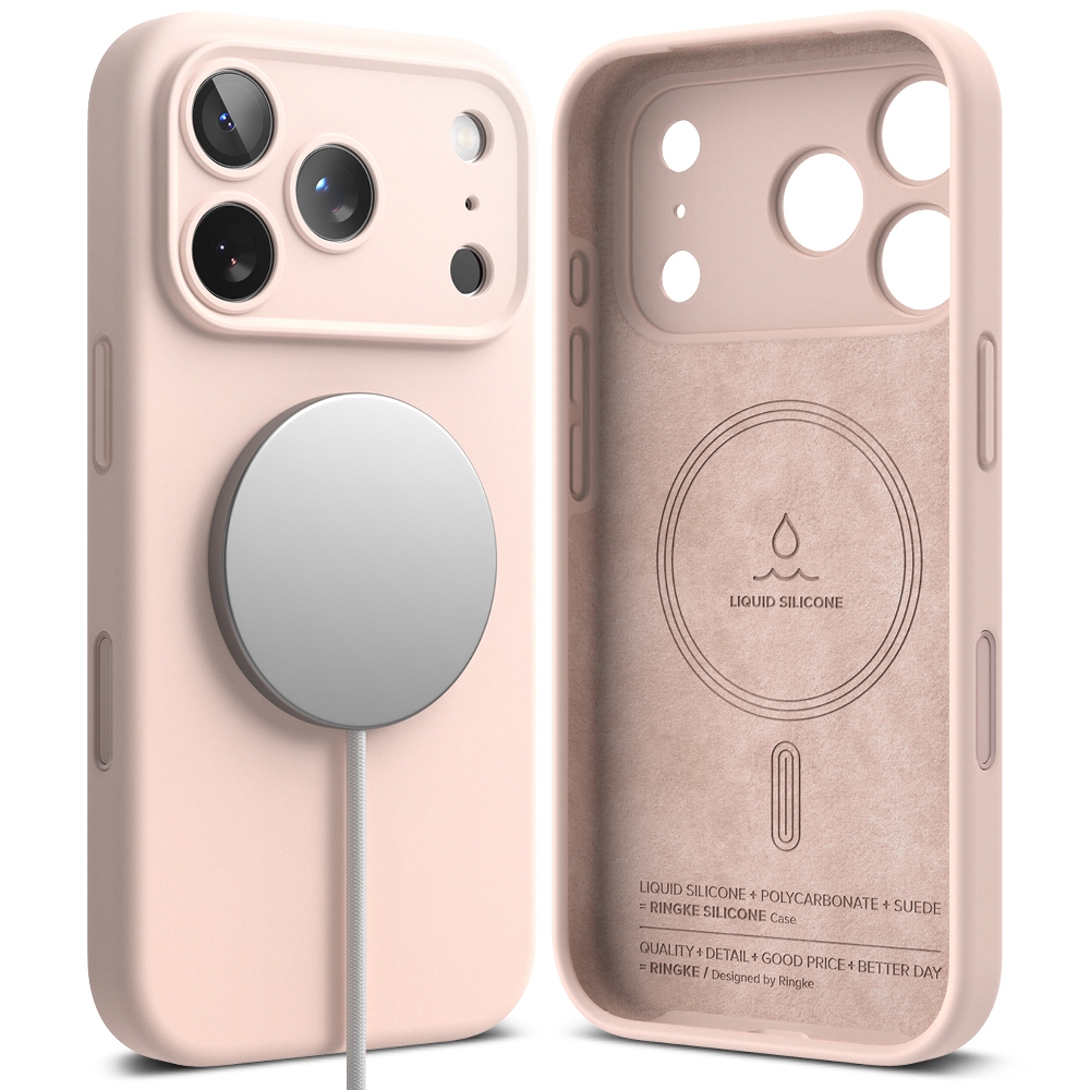 Case for iPhone 17 Pro Max 17 Pro 17 Air RINGKE Silicone Magnetic Magsafe  Soft Casing with Camera Control Button Cover