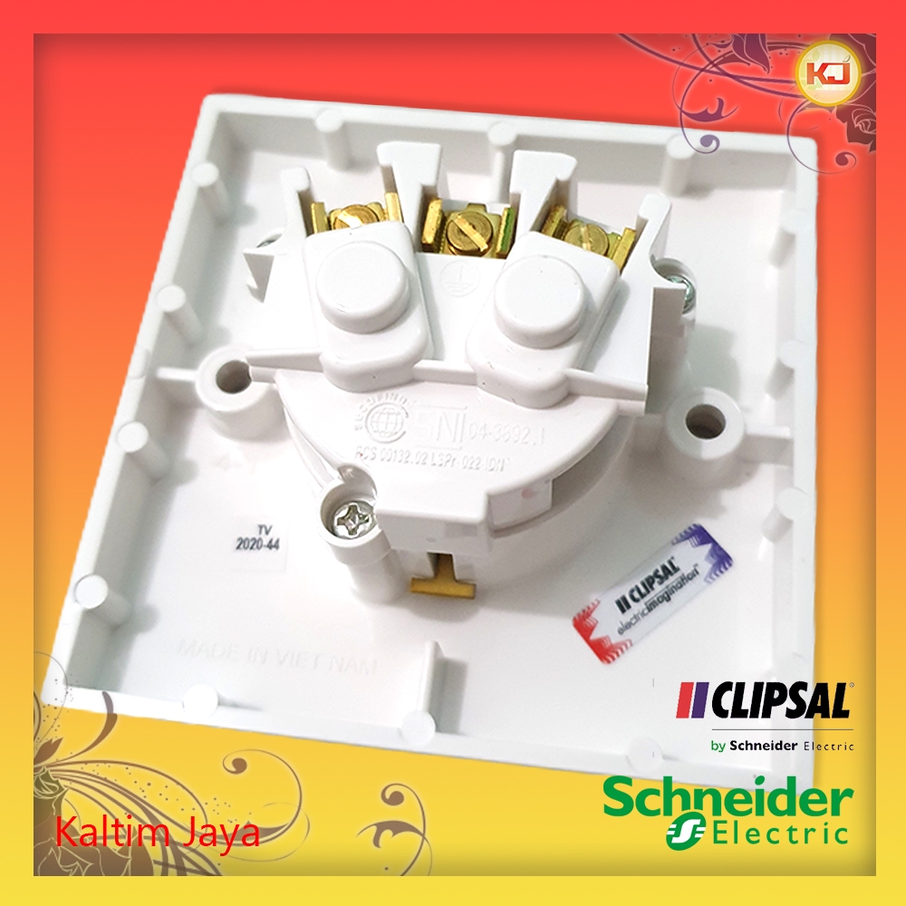 Jual Stop Kontak Arde Clipsal S-Classic E426 16S Schneider Inbow Socket ...