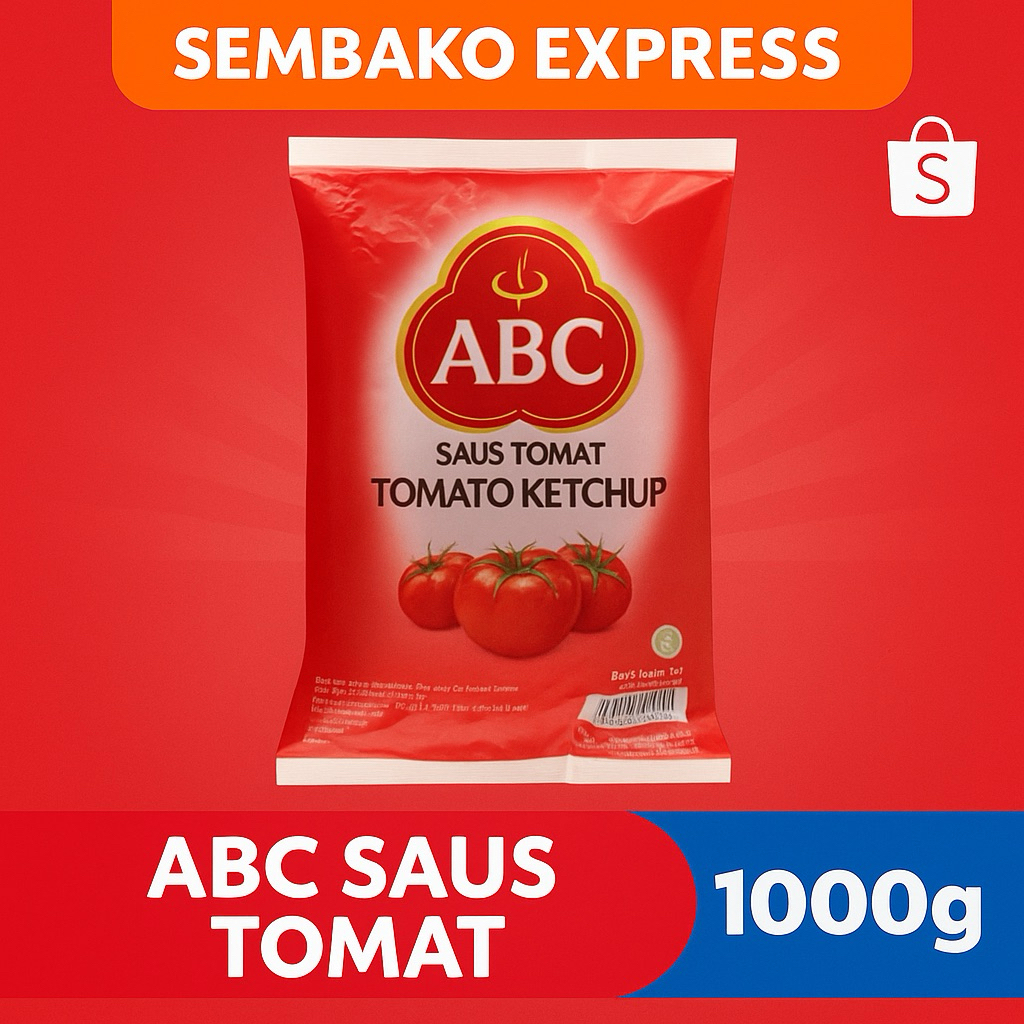 Jual ABC Saus Tomat 1kg – Rasa Tomat Asli, Bikin Makan Lebih Nikmat ...