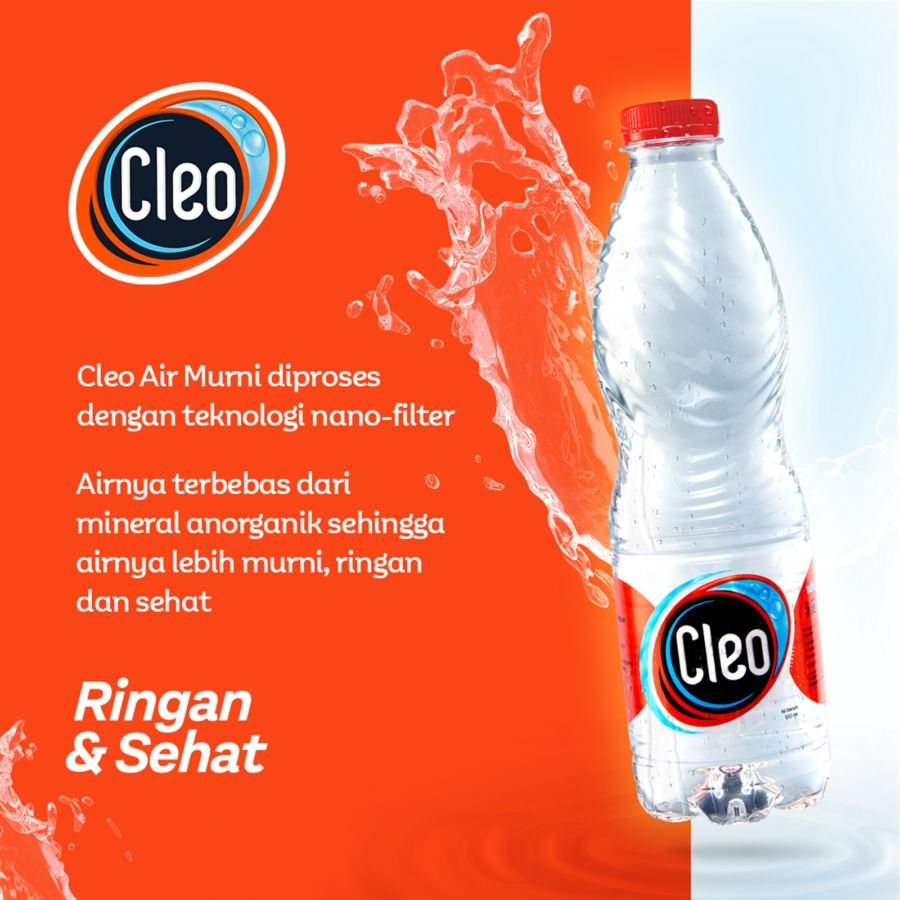 Jual CLEO Air Mineral 1500 ml [ BOTOL BESAR ] | Shopee Indonesia