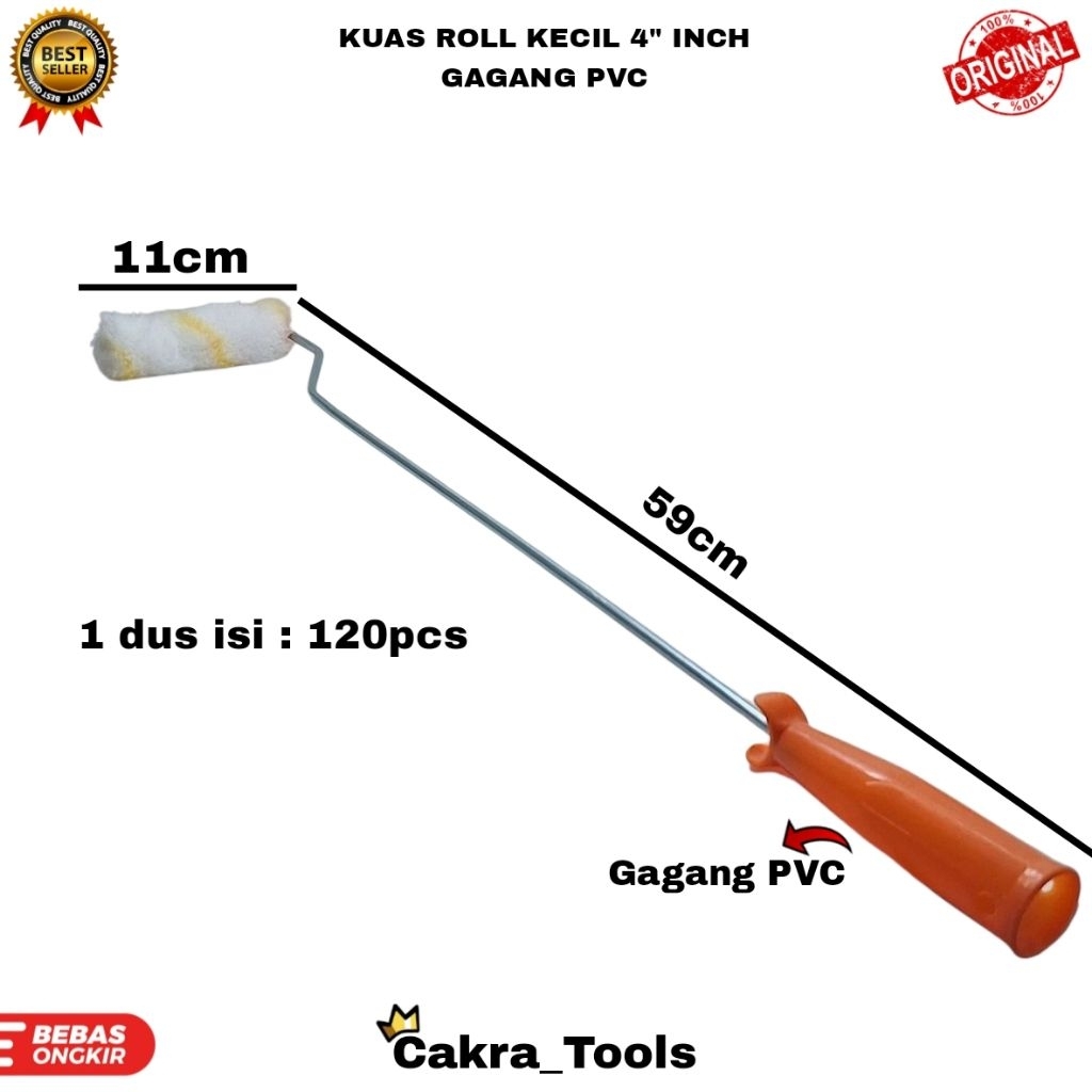 Jual KUAS ROLL KECIL MINI 4