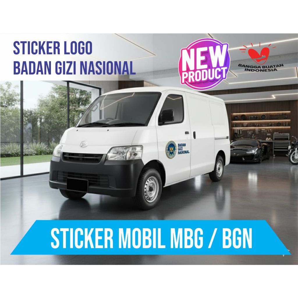 Jual STICKER MBG / STICKER SPPG / STICKER BGN / LOGO BGN / BADAN GIZI ...