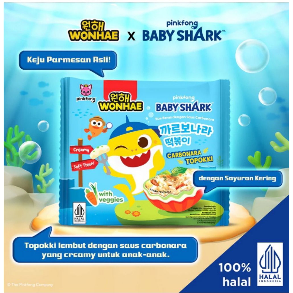Jual Wonhae Toppoki Kids Carbonara 80gr - Wonhae Topokki - Mie Instan ...