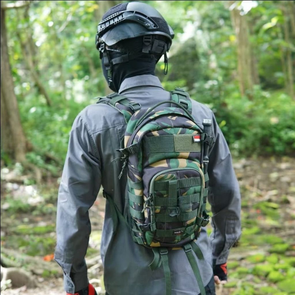 Jual Tas sepeda Tas ransel Loreng tactical bagpack Tentara TNI POLRI ...