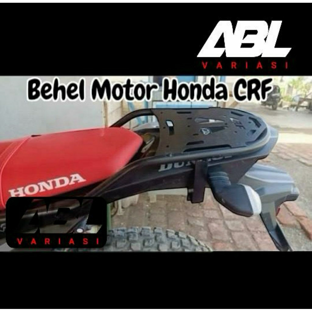 Jual Behel Box Belakang Honda CRF 150 L Rear Rack Honda crf 150L ...