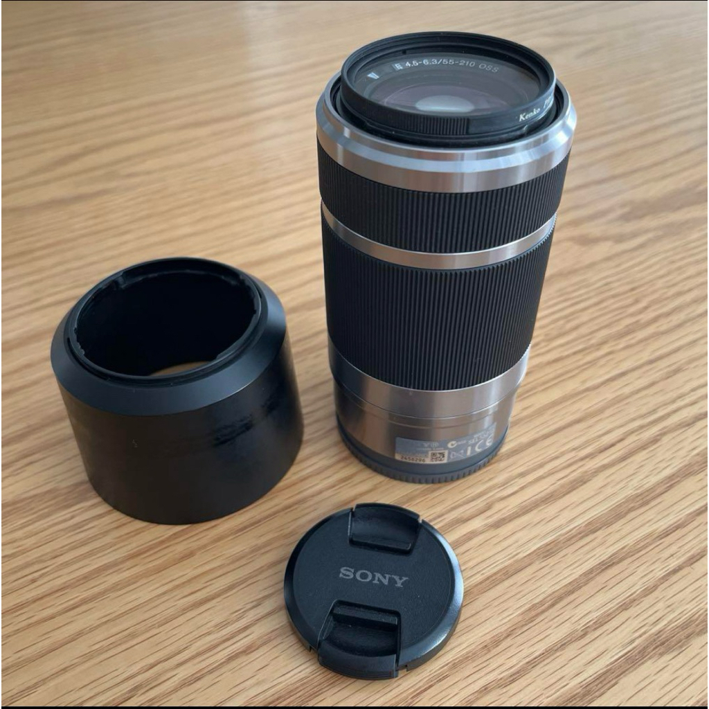 Jual LENSA ZOOM SONY 55-210mm OSS SILVER | Shopee Indonesia
