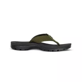 EIGER BHARDEV PINCH SOLE BLACK SANDALS