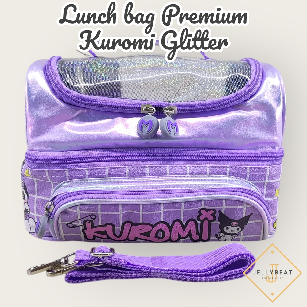 Jual [BORDIR NAMA] Tas Bekal Susun Dengan Kantong Depan MOTIF