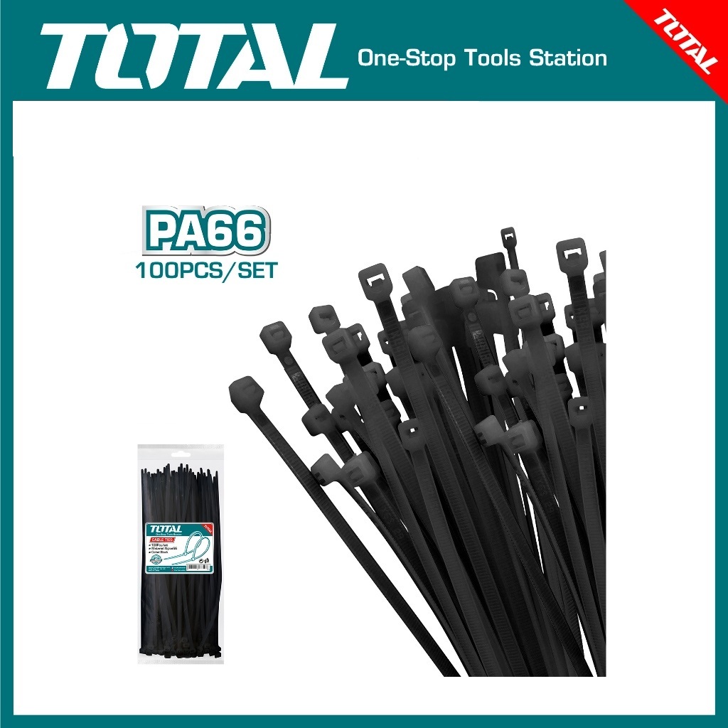 Jual TOTAL Cable Ties THTCTB25048 Pengikat Kabel 250mm | Shopee Indonesia