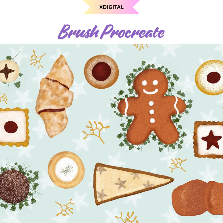 Jual Winter Holiday Brushes for Procreate | Shopee Indonesia