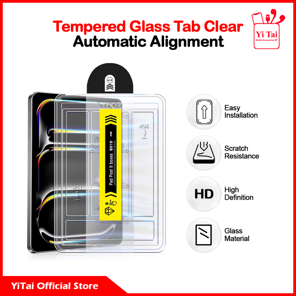 Jual YI TAI - Tempered Glass Tab Clear Auto Alignment Samsung Tab A9 8. ...