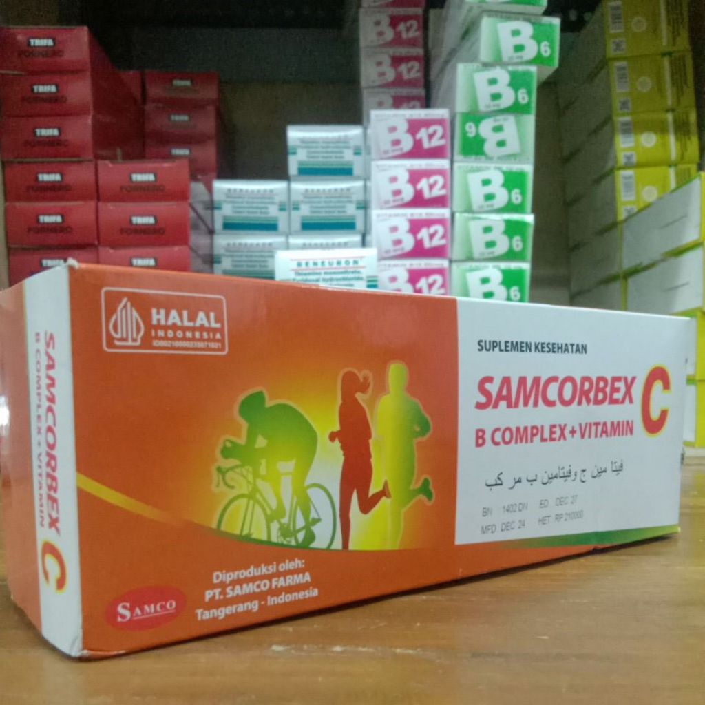 Jual Samcorbex C 1 box 10 strip | Shopee Indonesia