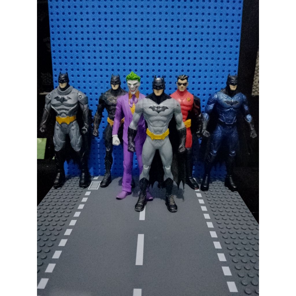 Jual Action Figure Batman Joker Robin Original DC Comics Superhero ...