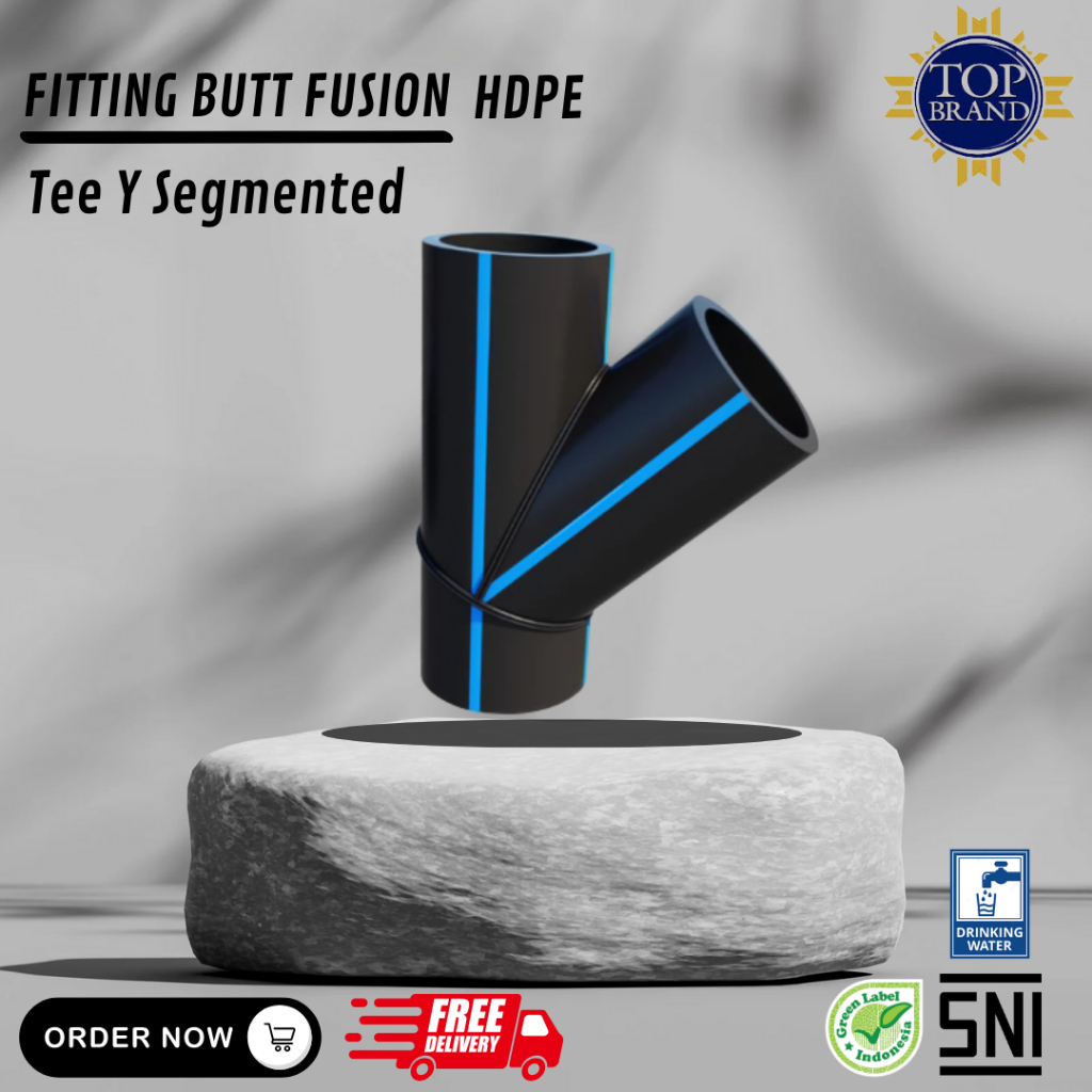 Jual Tee Y Segmented Butt Fusion HDPE ukuran 3 Inch atau 90 mm | Shopee ...
