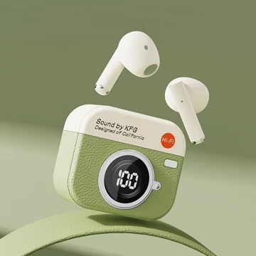 TUGE TWS Headset Bluetooth Earphone Wireless Headphone Low Latency With Mic Untuk Semua Ponsel