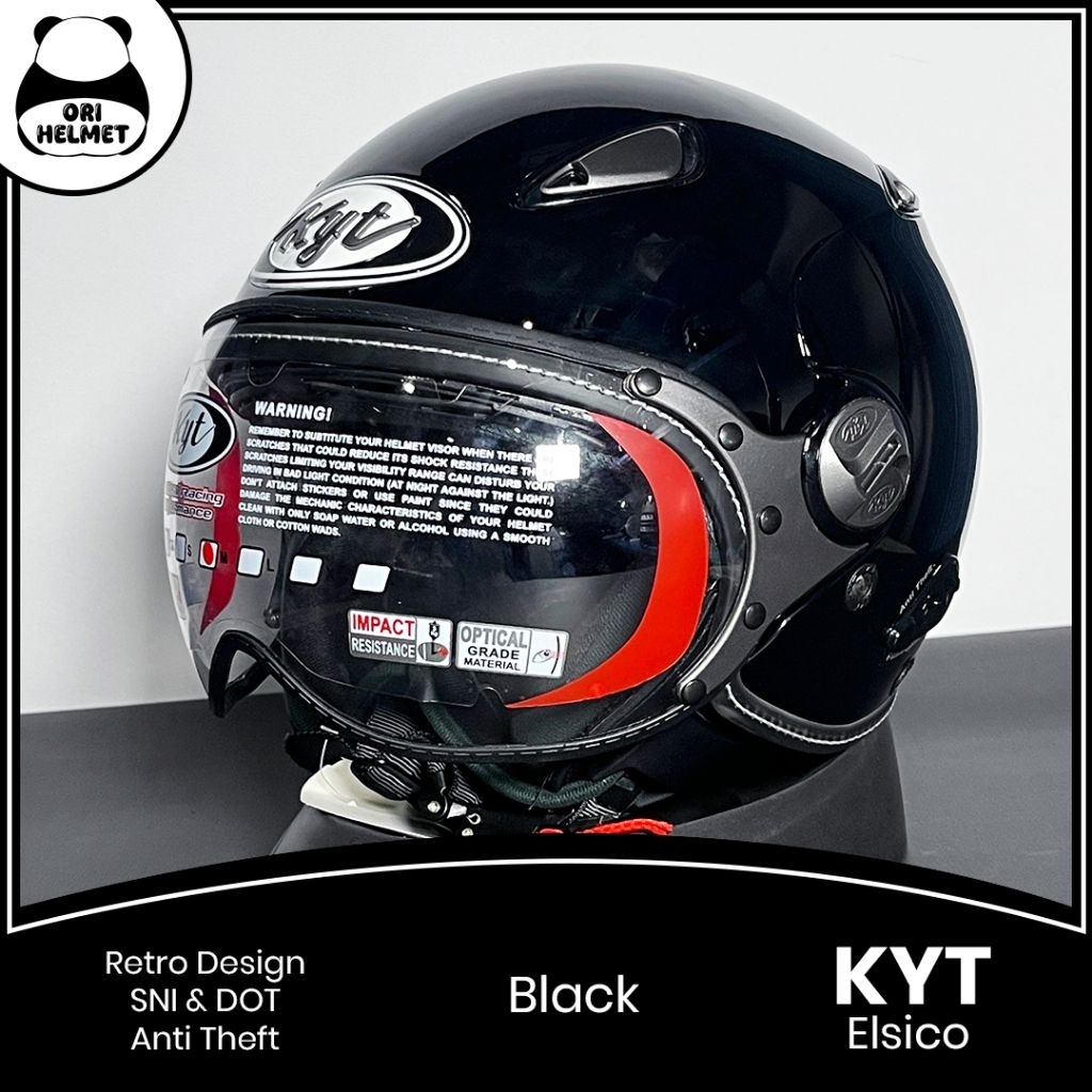 Jual KYT Elsico Helm original kyt design compact ringan bahan ...