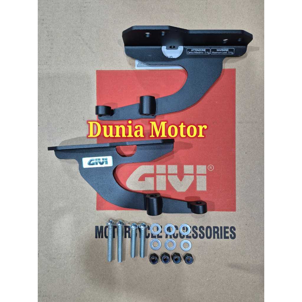 Jual BOX MOTOR GIVI ULTIMO 37 LITER DAN BREKET GIVI SRT NMAX / AEROX ...