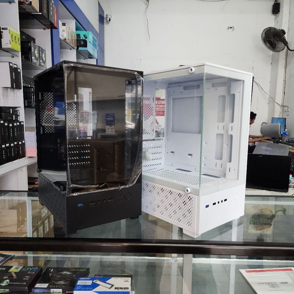 Jual CASE PC INFORCE ETERNAL YIN BLACK/YANG WHITE TANPA FAN | Shopee ...