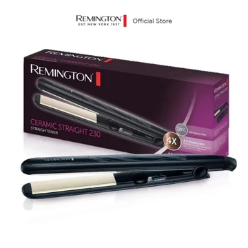 Remington Catokan Pelurus Rambut Ceramic Straight 230 S3500 Hitam