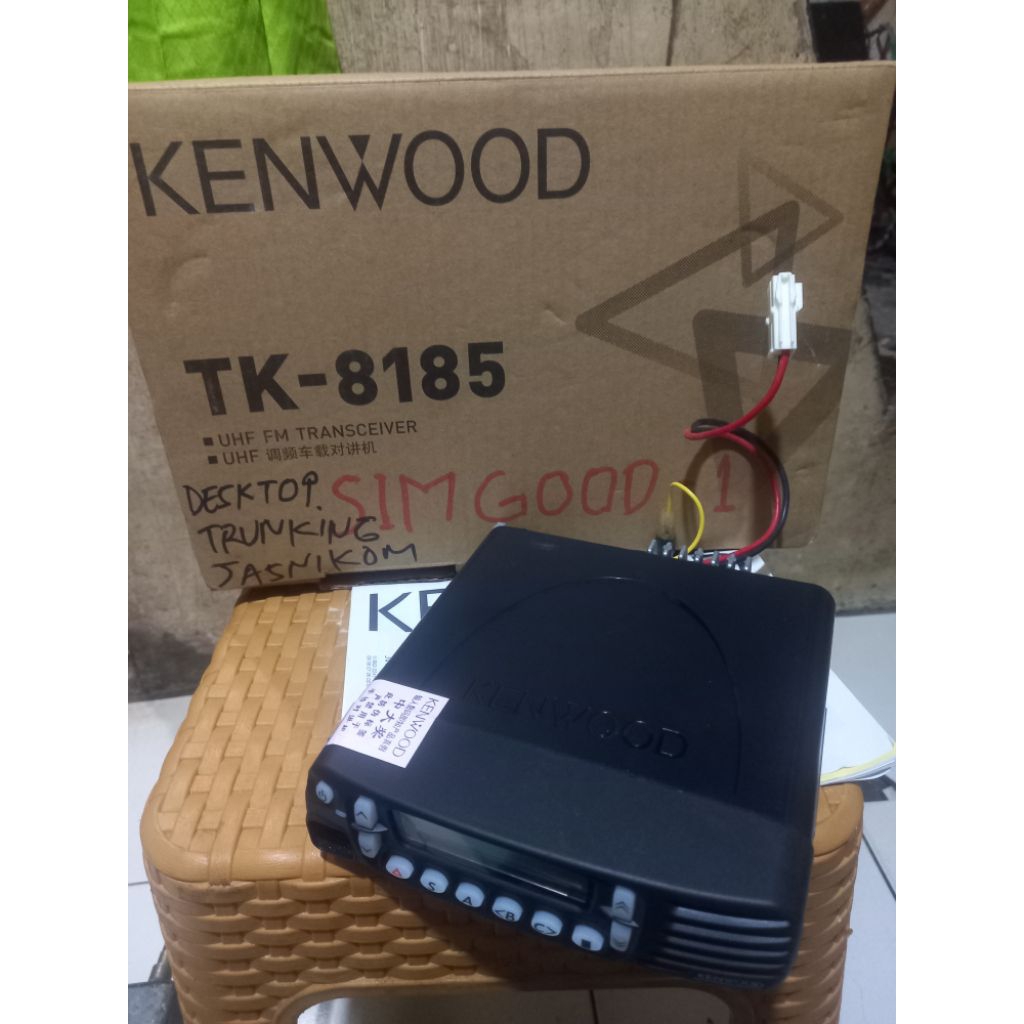 Jual Rig kenwood tk-8185 freq uhf 400/470Mhz | Shopee Indonesia