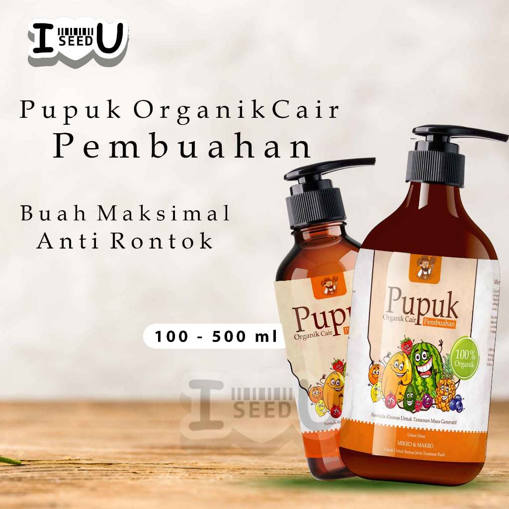 POC Pembuahan – Geek Farmer, Pupuk Organik Cair Booster Cepat Berbuah & Lebat