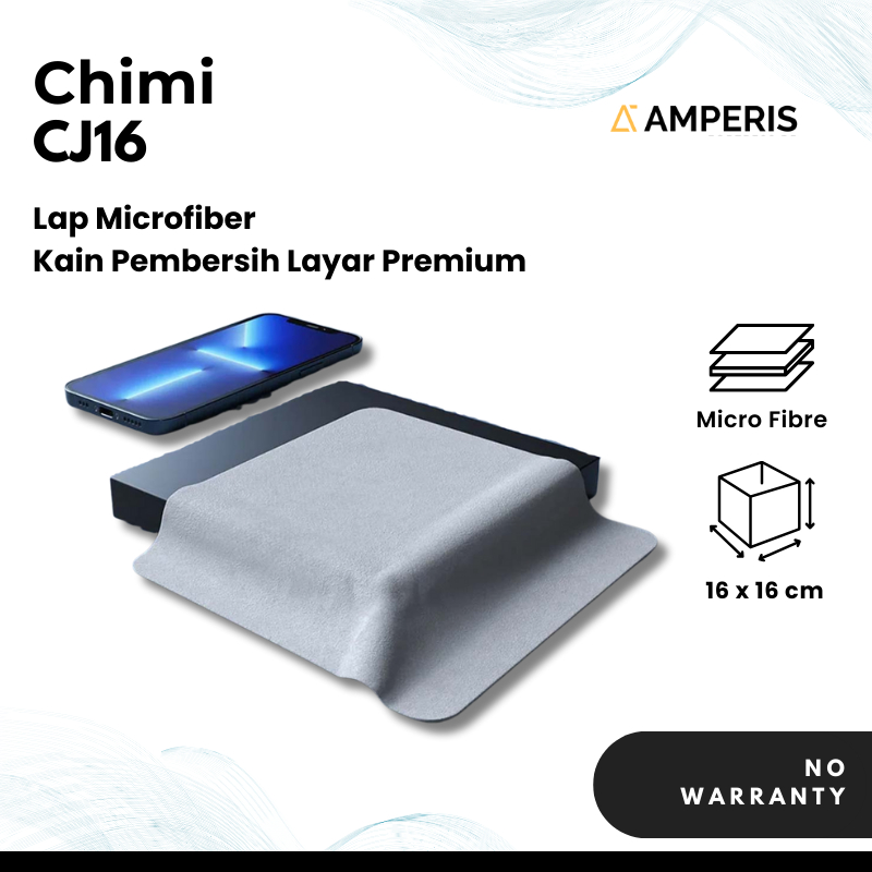 Jual Chimi CJ16 Lap Microfiber Kain Pembersih Layar Polishing Cloth ...