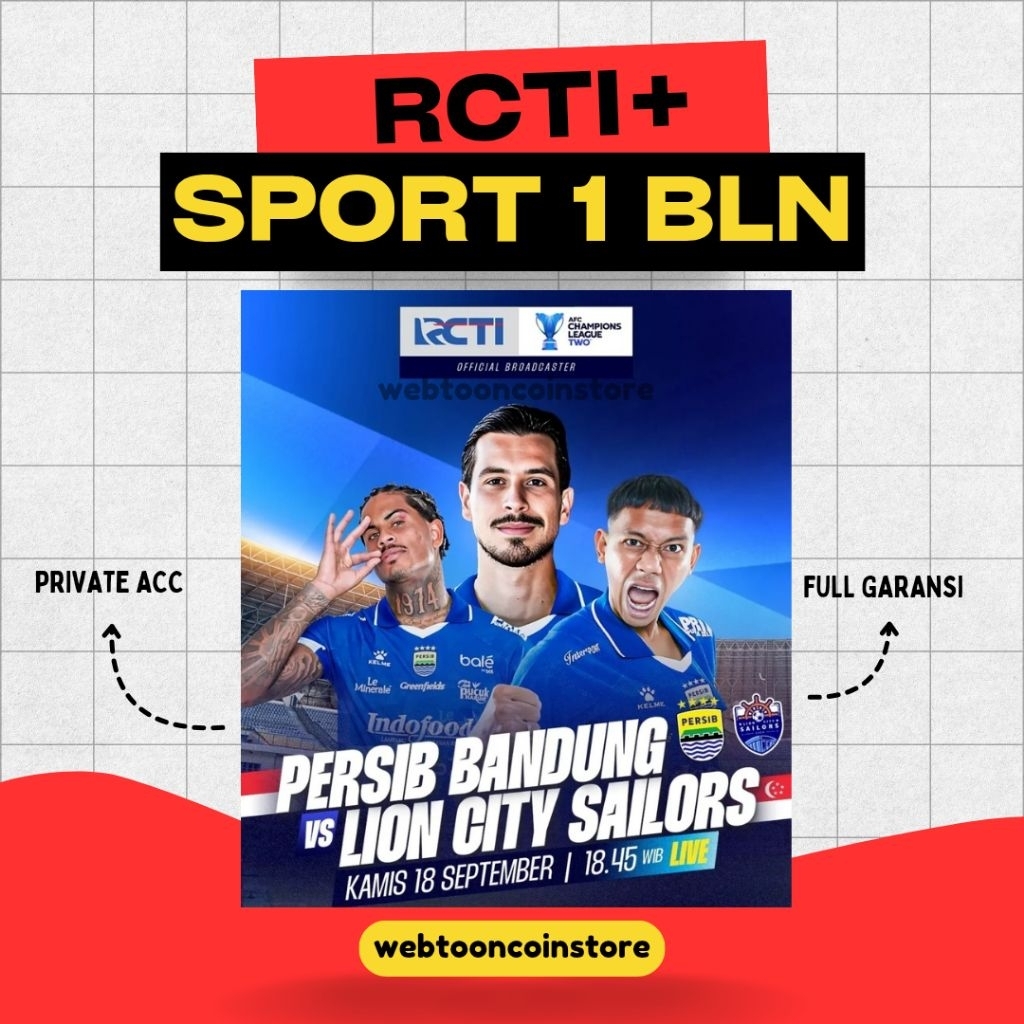 Jual RCTI PLUS SPORT GARANSI | Shopee Indonesia