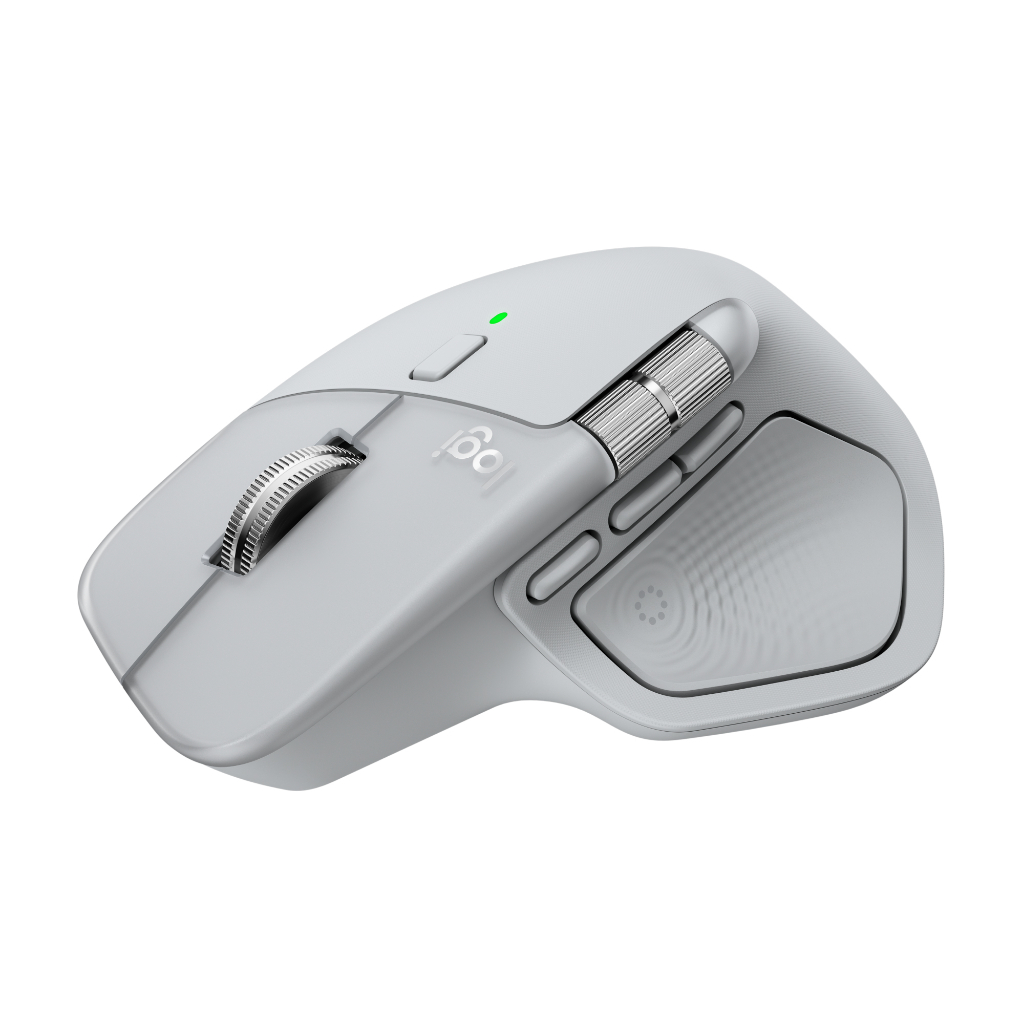 Logitech MX Master 4 - FOR MAC, Mouse Wireless Ergonomis dengan Feedback Haptik Berkinerja Tinggi, Scrolling Ultra Cepat, Pengisian Daya USB-C, Blueto (2)