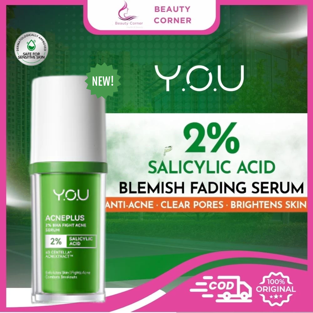 Jual YOU Acneplus 2% BHA Fight Acne Serum - 20ml | Shopee Indonesia