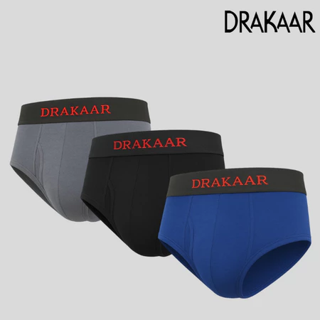 3 PCS CELANA DALAM PRIA DEWASA SEGITIGA DRAKAAR SPORT//CELANA DALAM ANAK LAKI LAKI//CELANA DALAM PRIA//SEMPAK LAKI SIZE M-XL