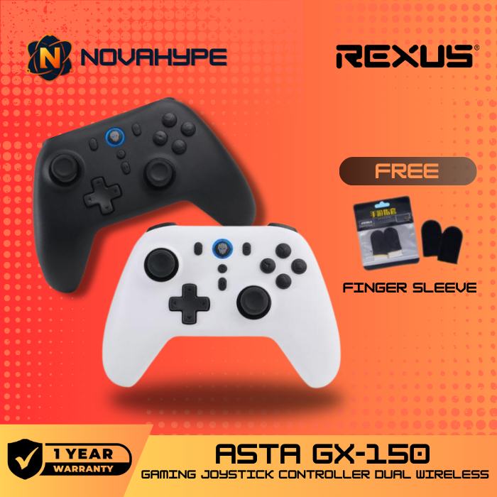 Jual Rexus Asta GX150 / GX-150 Gaming Joystick Controller With Hall ...