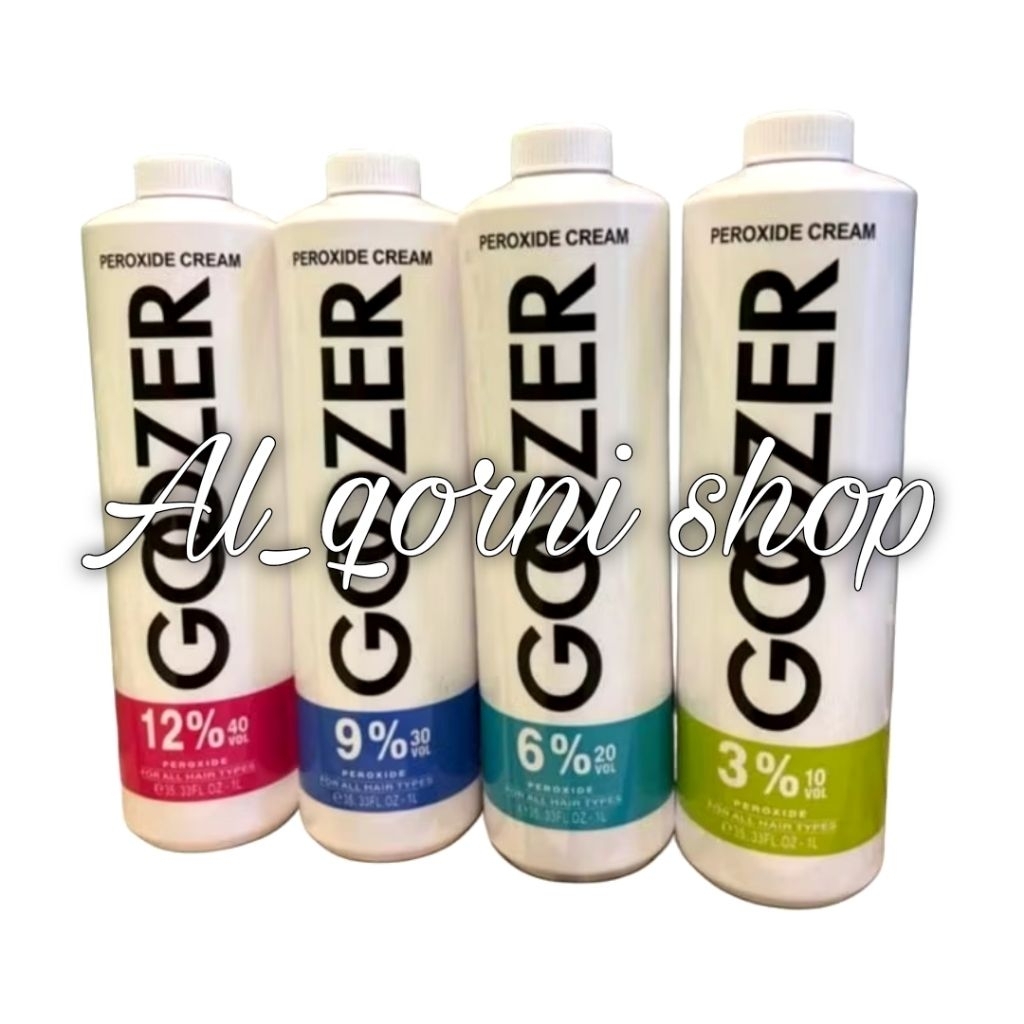Jual Goozer Cream Peroxide 1000ml / Oxidant / Developer / Campuran ...