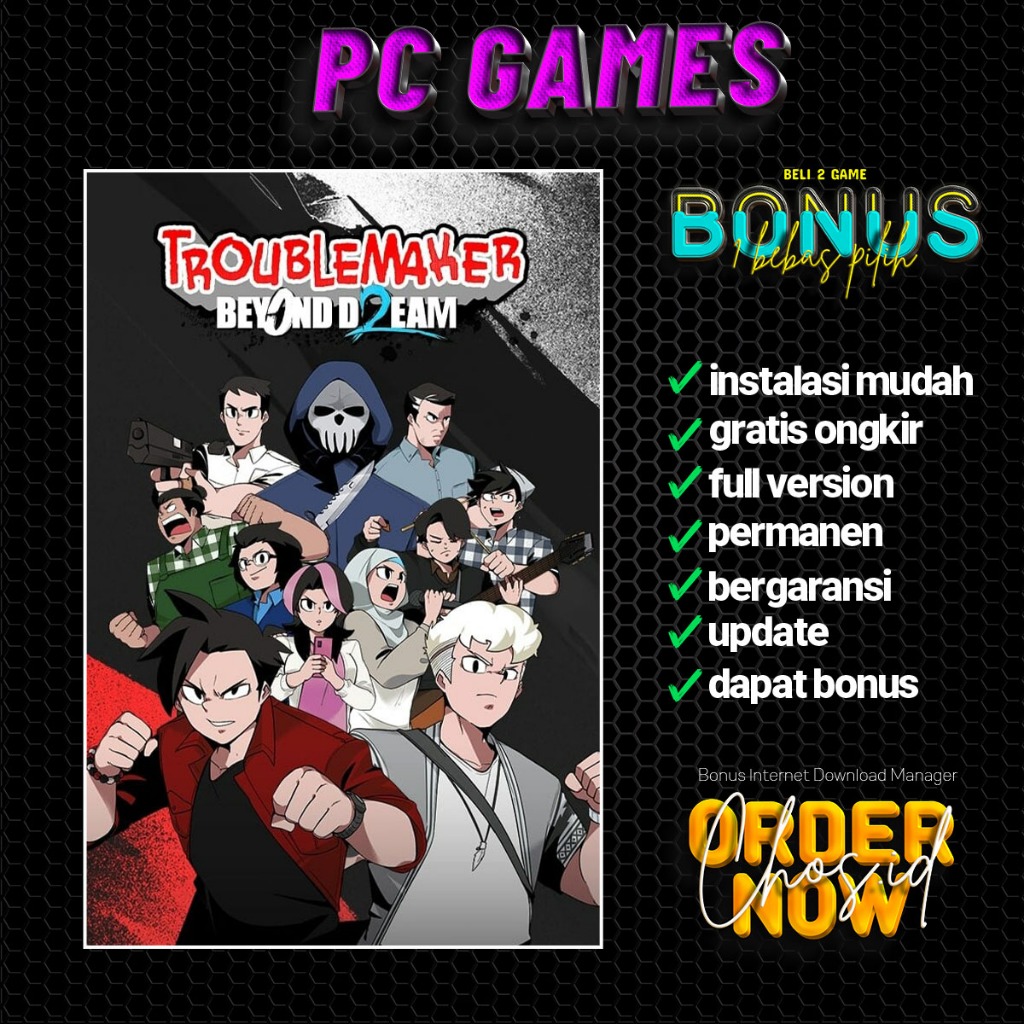 Jual Troublemaker 2: Beyond Dream | Game Pc | Shopee Indonesia