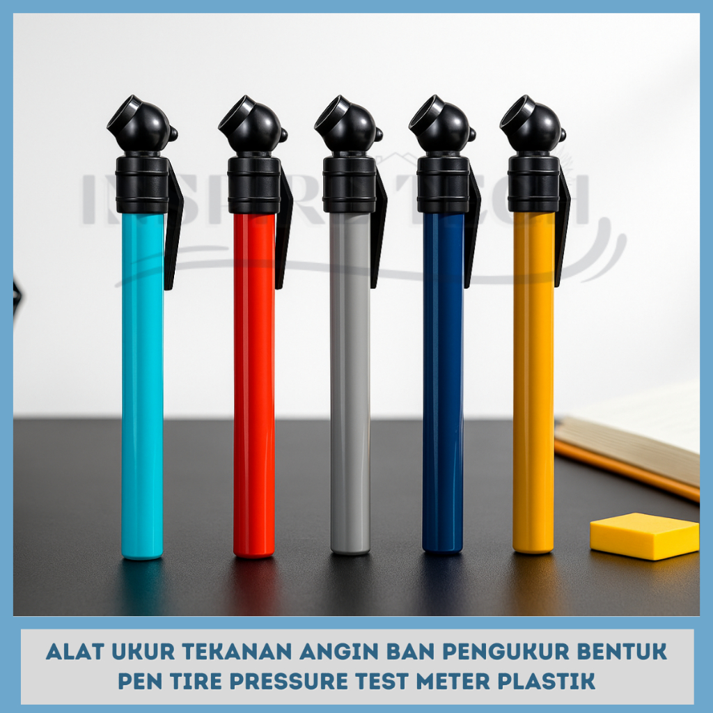 Jual Alat ukur Tekanan Angin Ban Pengukur bentuk pen Tire Pressure Test ...