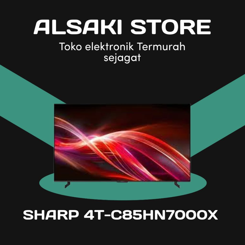 Jual SHARP 85HN7000X/4T-C85HN7000X/85HN7000/C85HN7000X 4K QLED GOOGLE ...