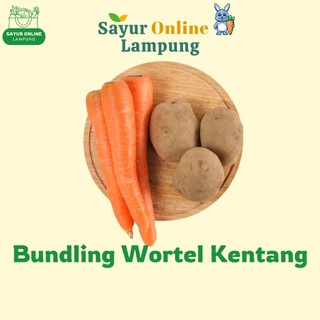 bundling wortel kentang - 500 Gram