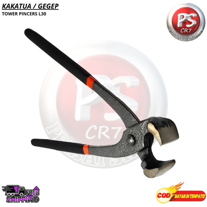 Jual Tang Kakatua / Tang Gegep Tang 10 Inch / Tang Catut Cabut Paku ...