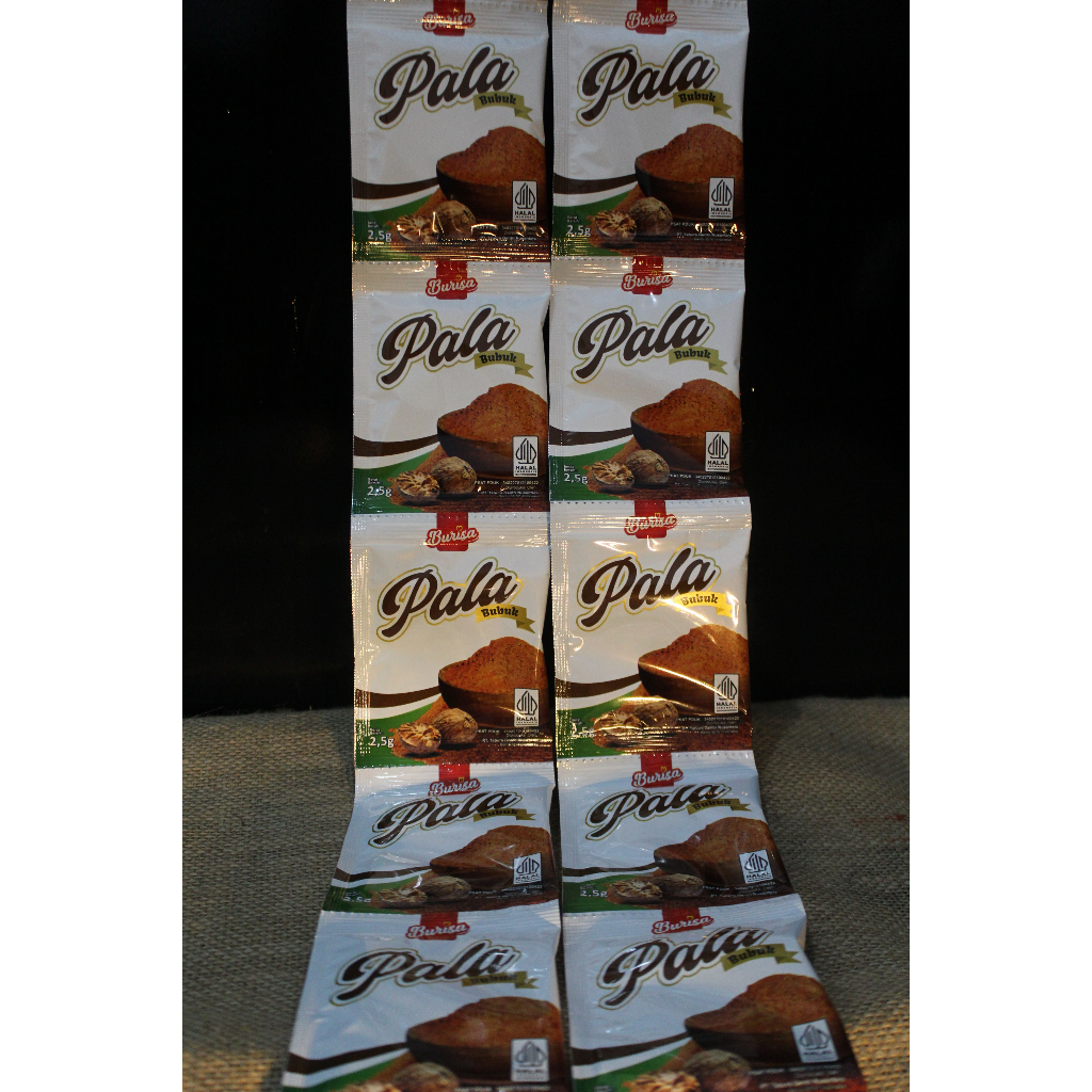 Jual Burisa Pala Bubuk 2.5gr @rtg (12pcs) | Shopee Indonesia