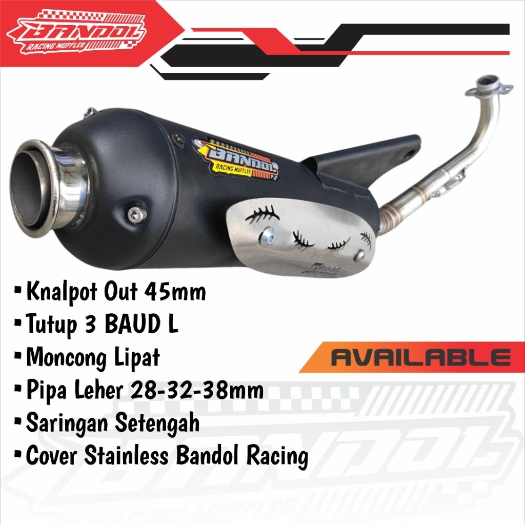 Jual knalpot Standar Racing AEROX NMAX PCX 160 VARIO 125 beat Scoopy ...