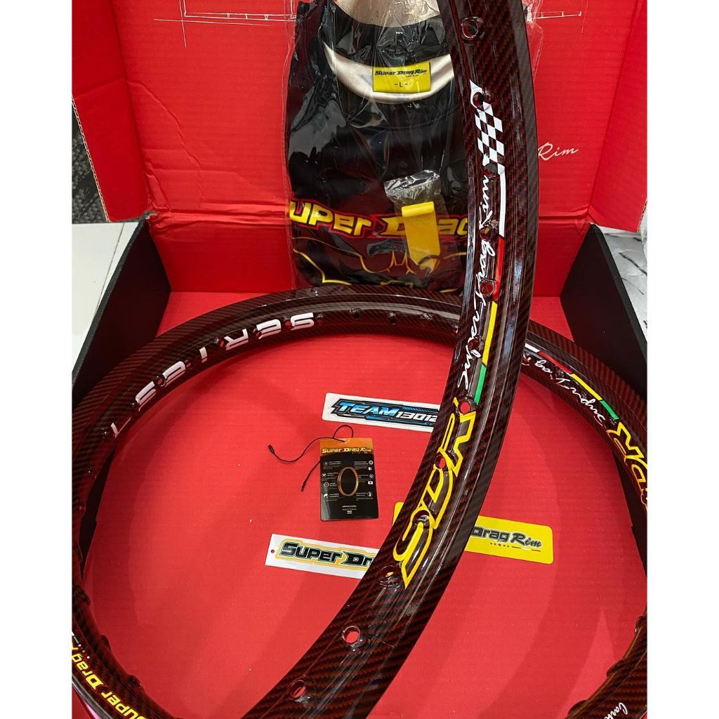 Jual Velg Superdrag Carbon Rim 17 LIST KINGU CARBON/KINGU SDR KARBON ...