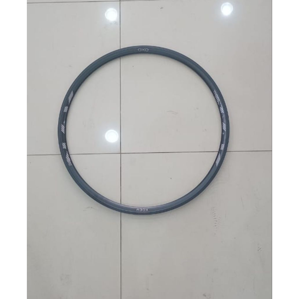 Jual Rims Rim Velg Discbrake 700c Oxo R30X 36H 29.5 mm disc brake Hitam ...