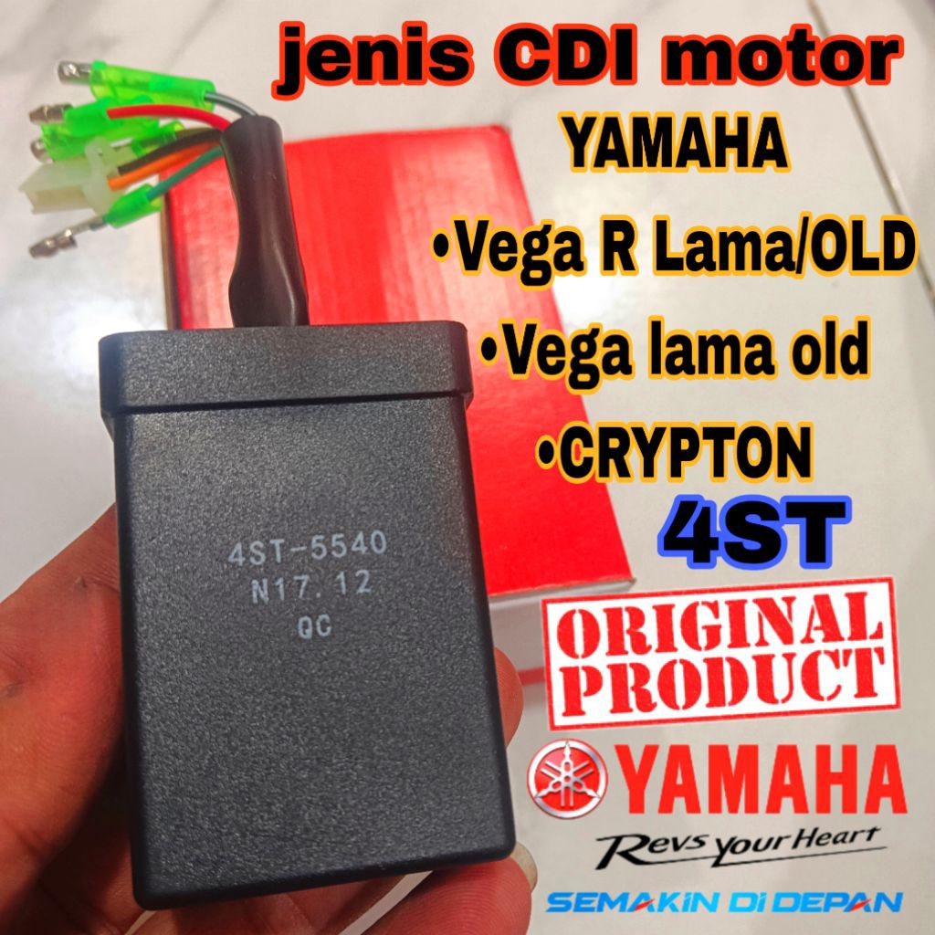 Jual CDI 4ST Yamaha ori cdi Vega R lama Crypton original cdi acu ...
